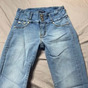 Light blue Colombian jeans